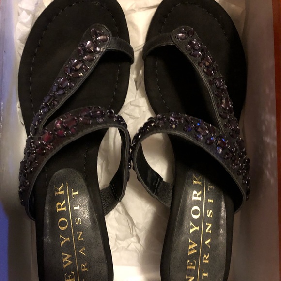 New York Transit Women Sandals Size 8M - Picture 2 of 6